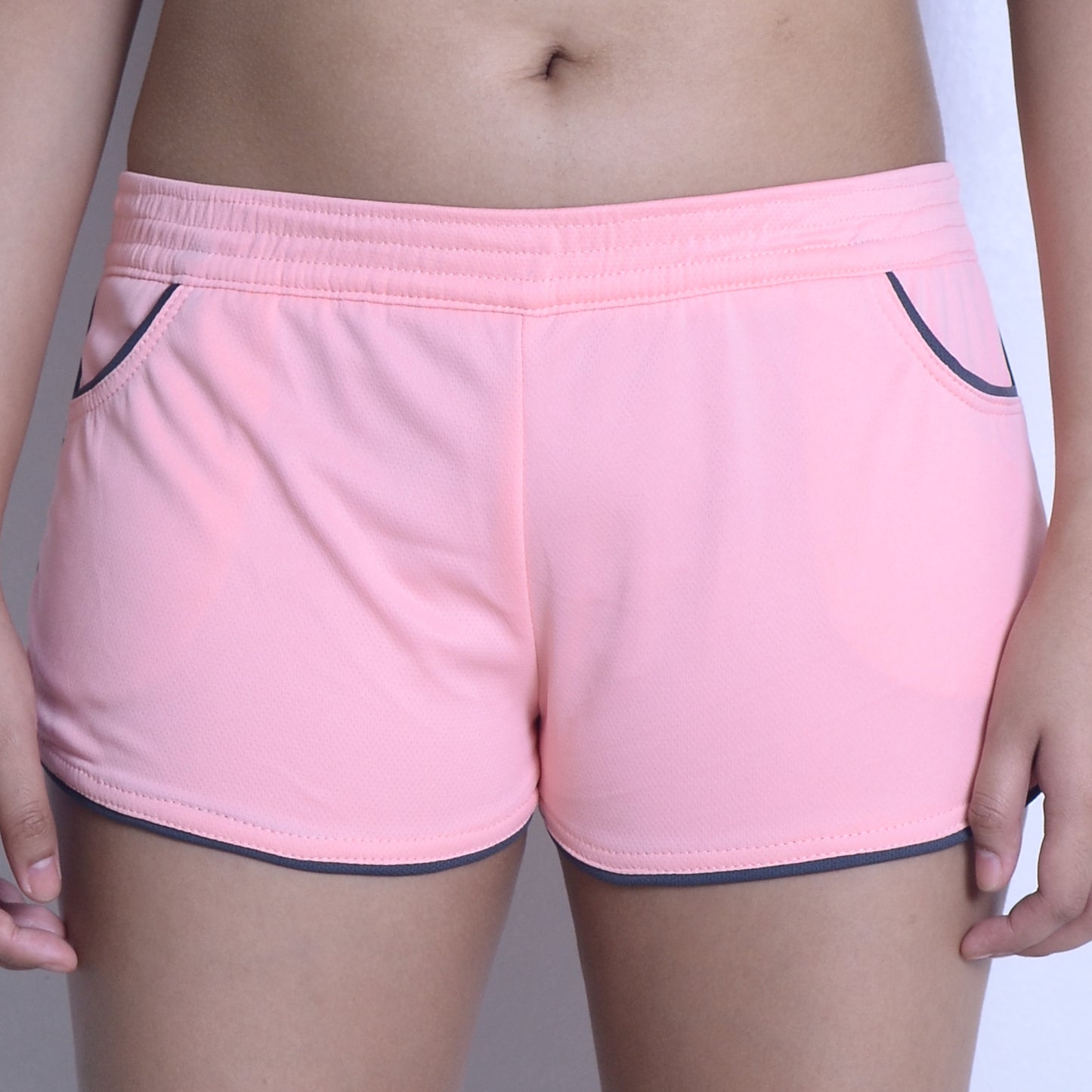 Bianca Low-Rise Lined Shorts with Pockets