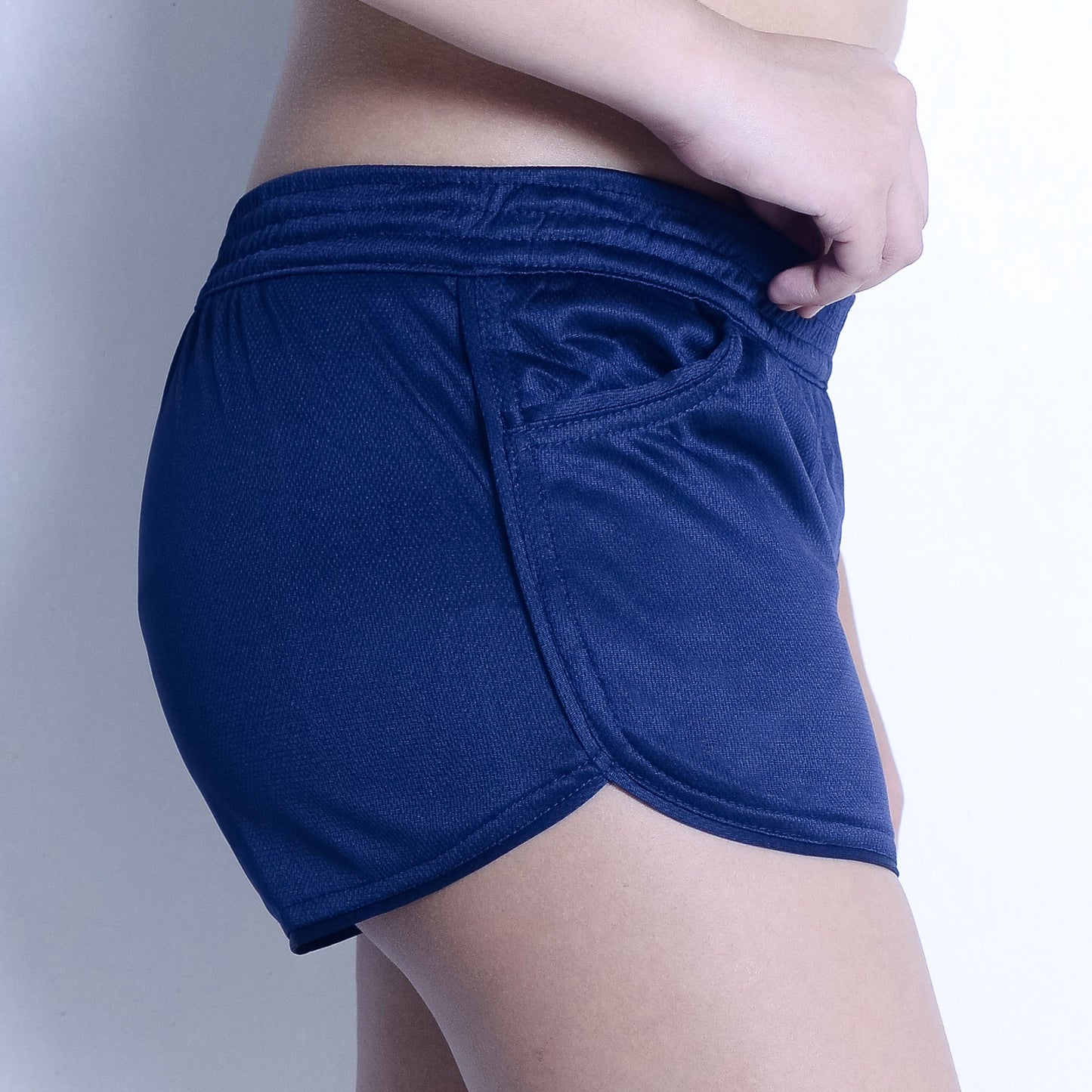 Blaire Low-Rise Lined Shorts with Pockets