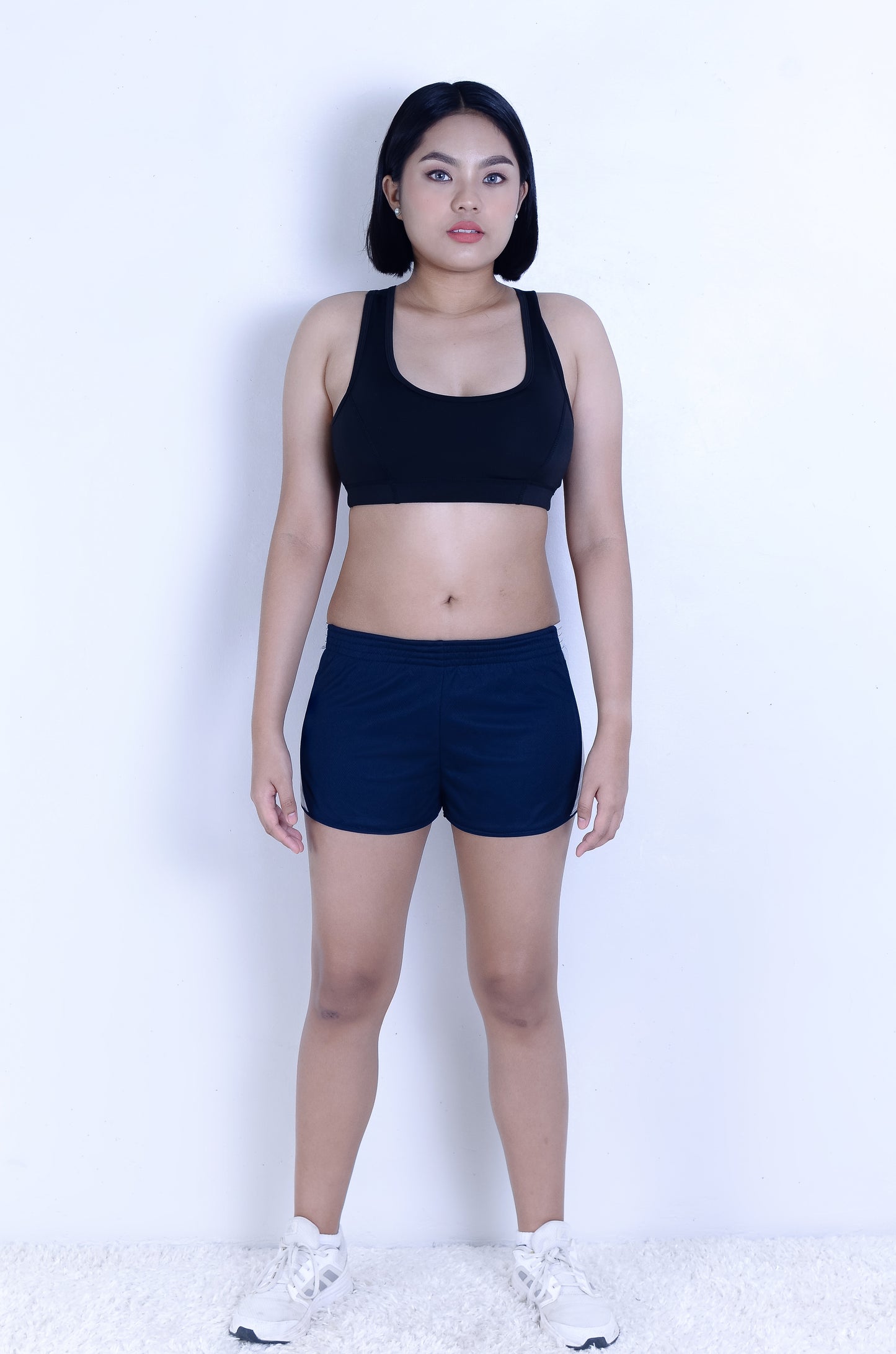 Ira Low-Rise Lined Shorts with Side Inserts