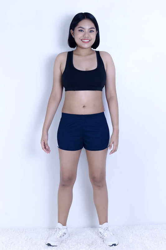 Ira Low-Rise Lined Shorts with Side Inserts