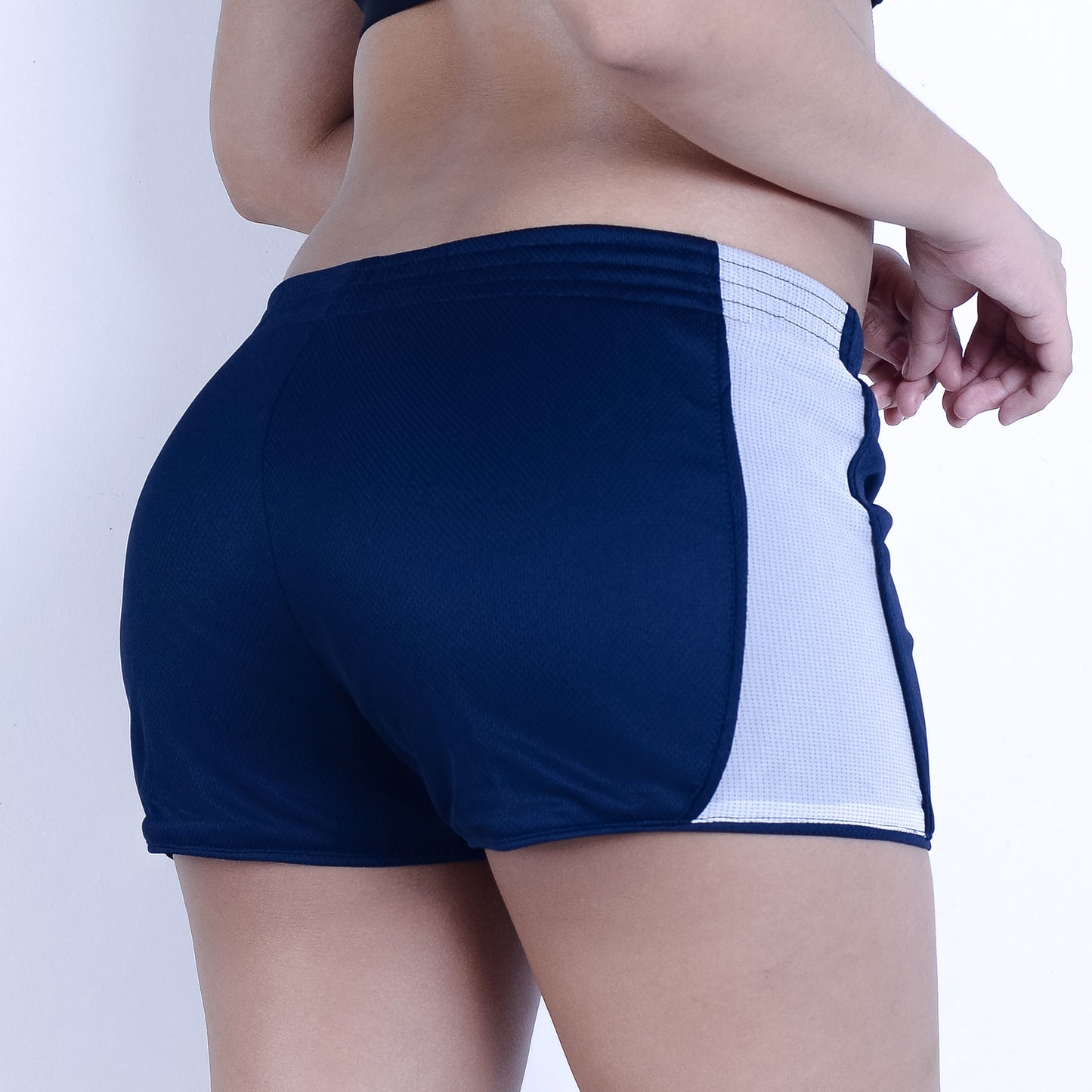 Ira Low-Rise Lined Shorts with Side Inserts