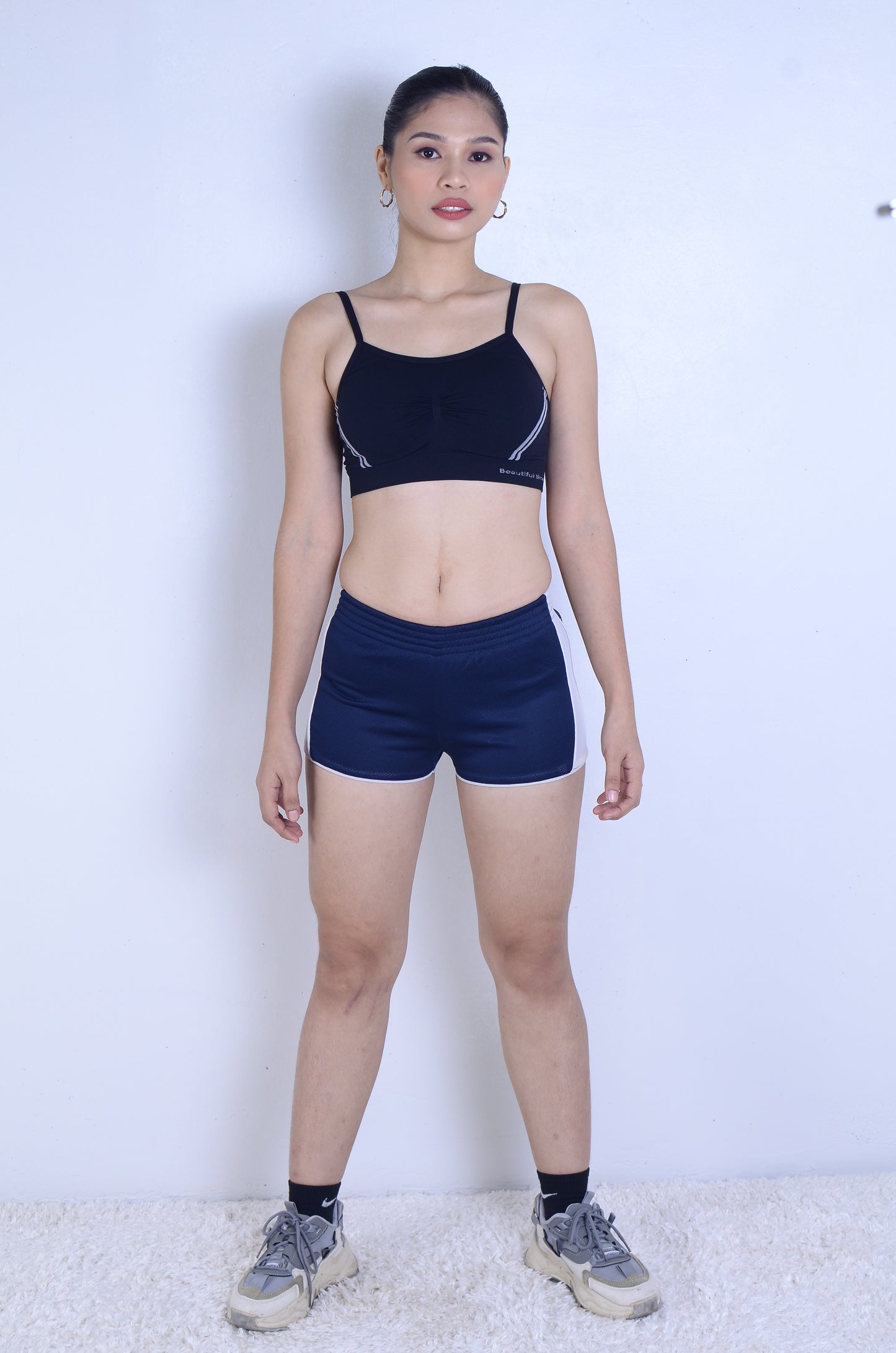 Happy Low-Rise Lined Shorts with Side Inserts