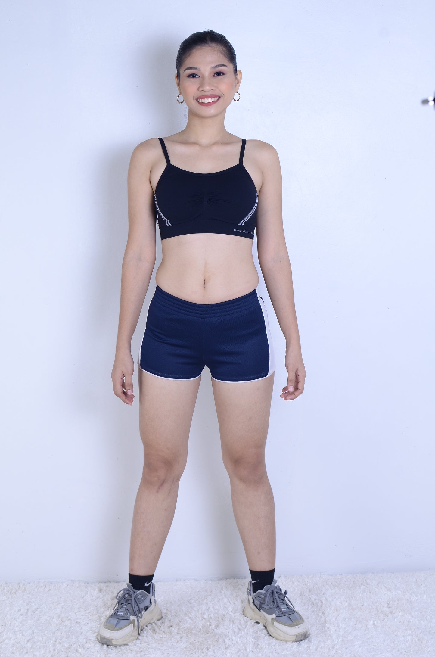 Happy Low-Rise Lined Shorts with Side Inserts