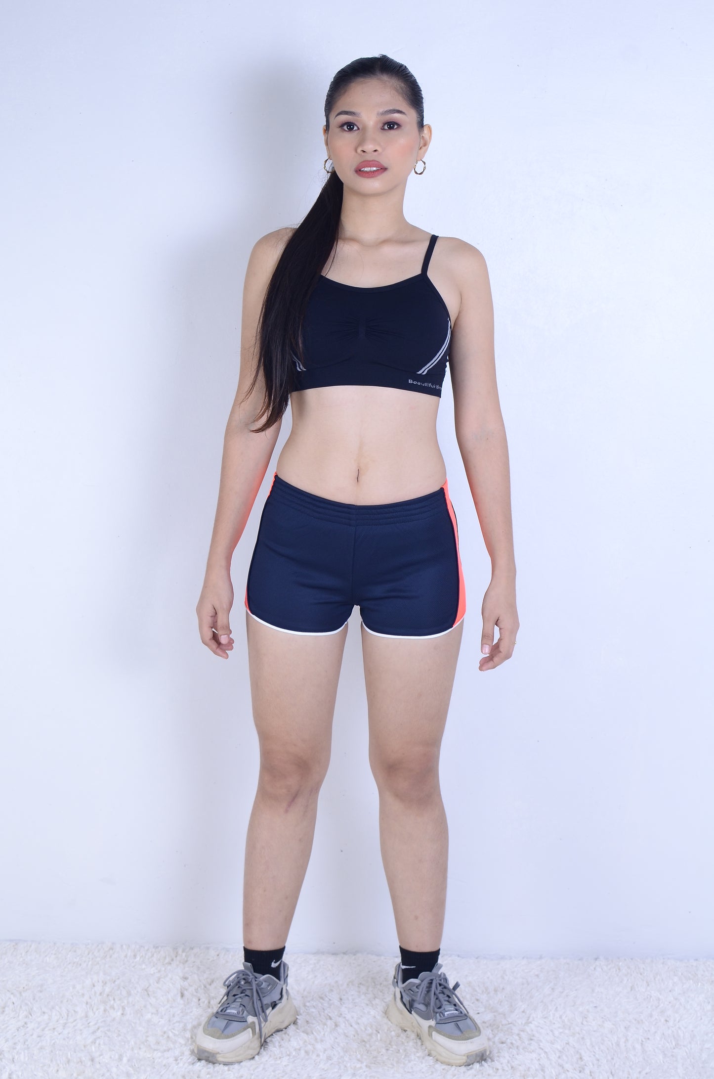 Keep Going Low-Rise Lined Shorts with Side Inserts