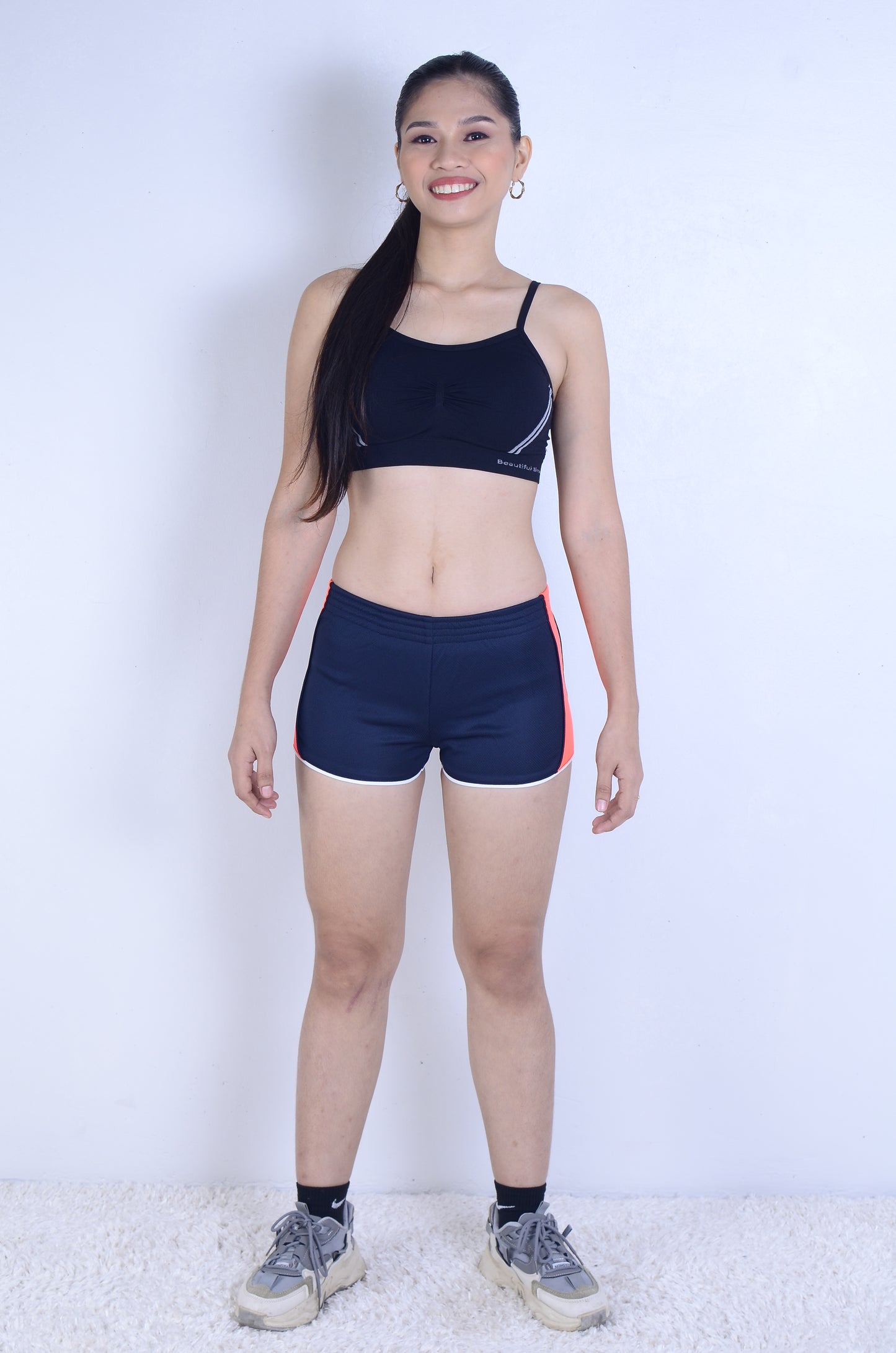 Keep Going Low-Rise Lined Shorts with Side Inserts