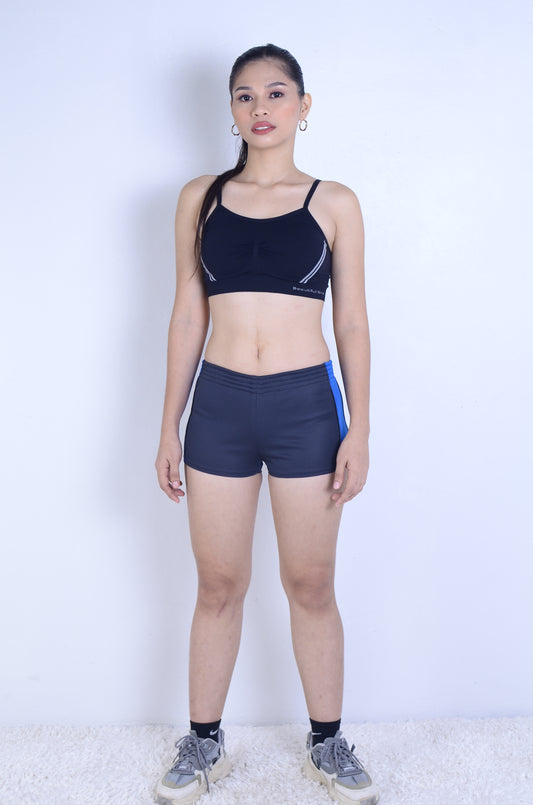 Leap Low-Rise Lined Shorts with Side Inserts