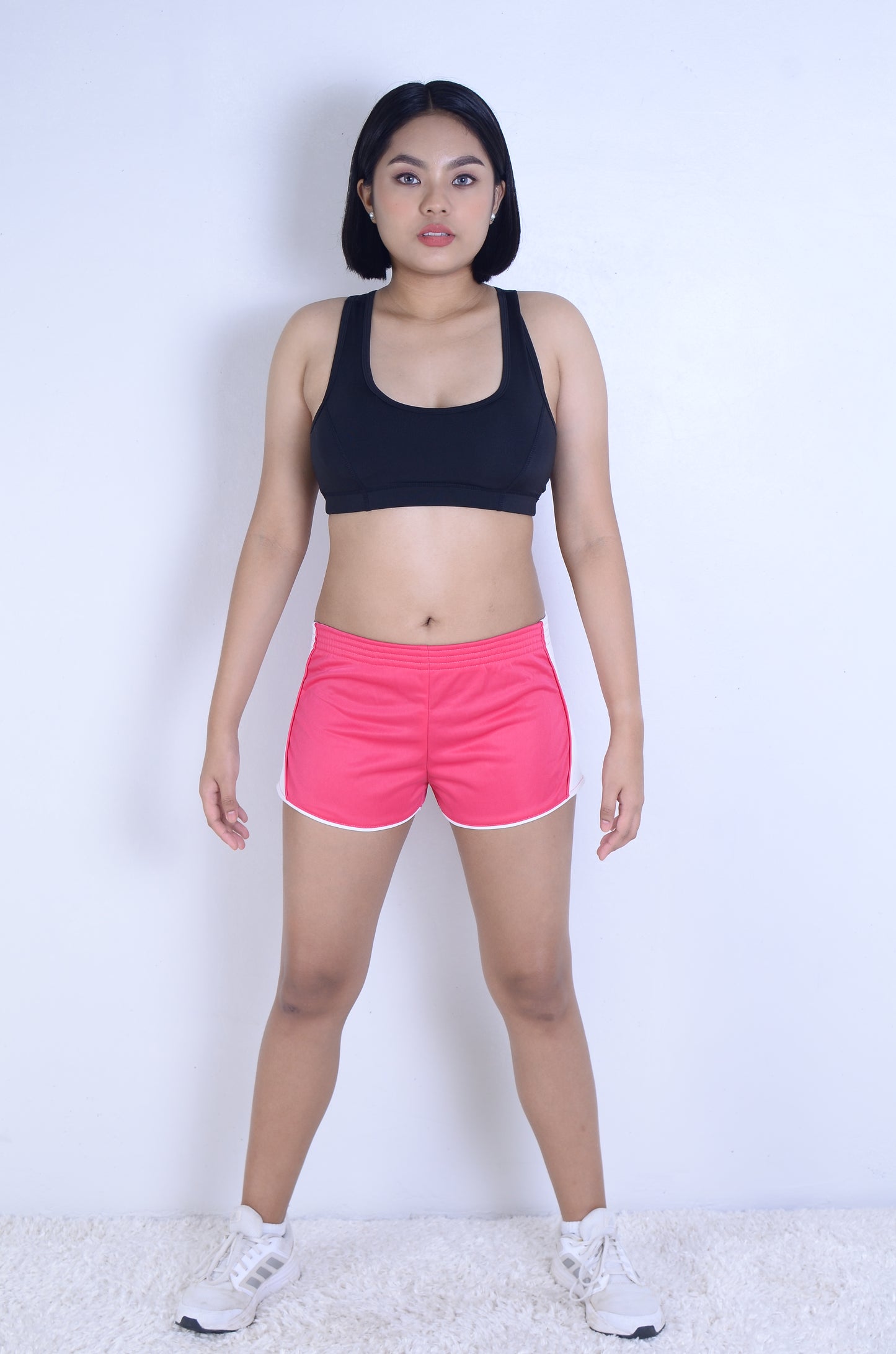 Love, Me Low-Rise Lined Shorts with Side Inserts