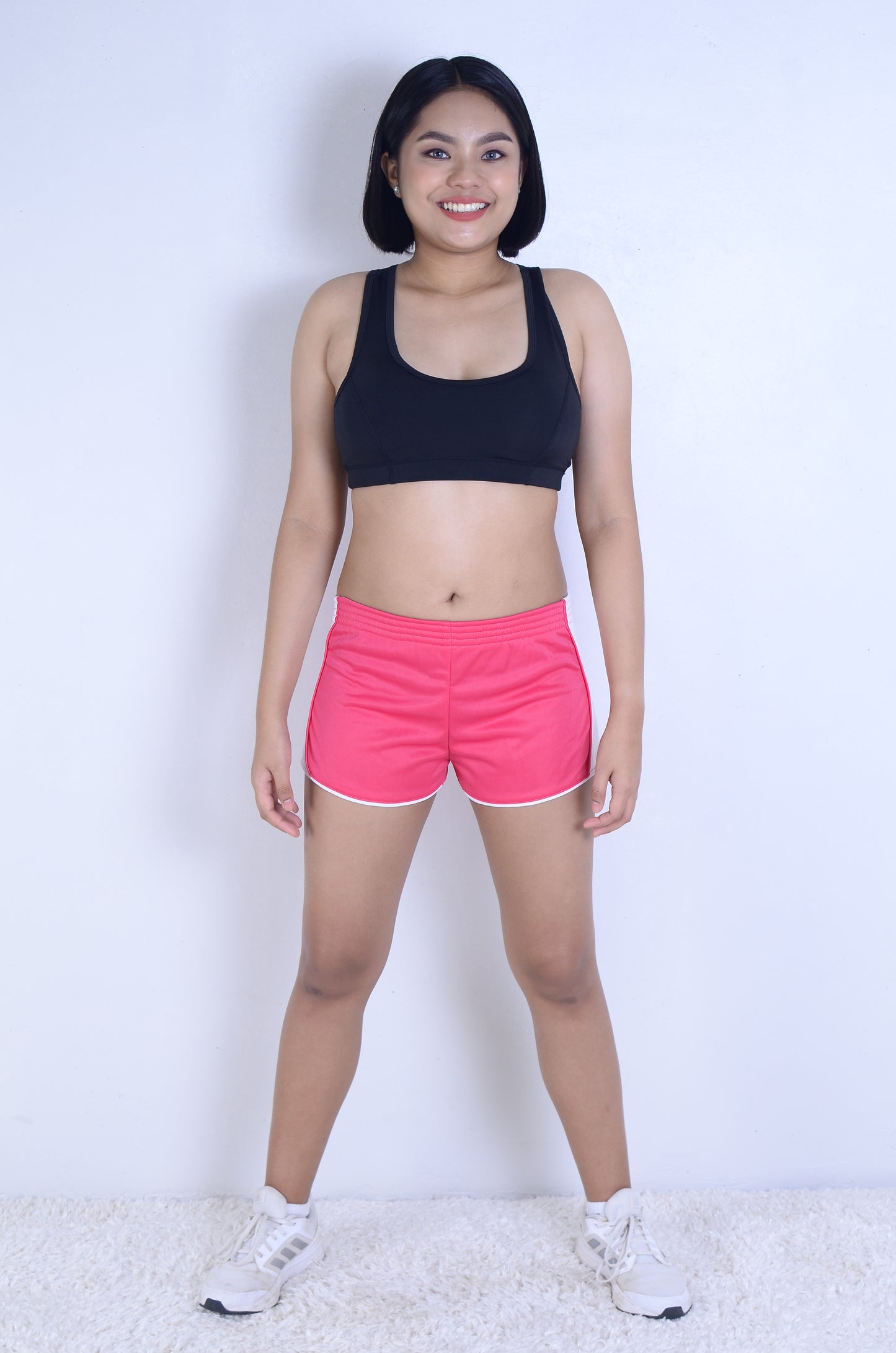 Love, Me Low-Rise Lined Shorts with Side Inserts