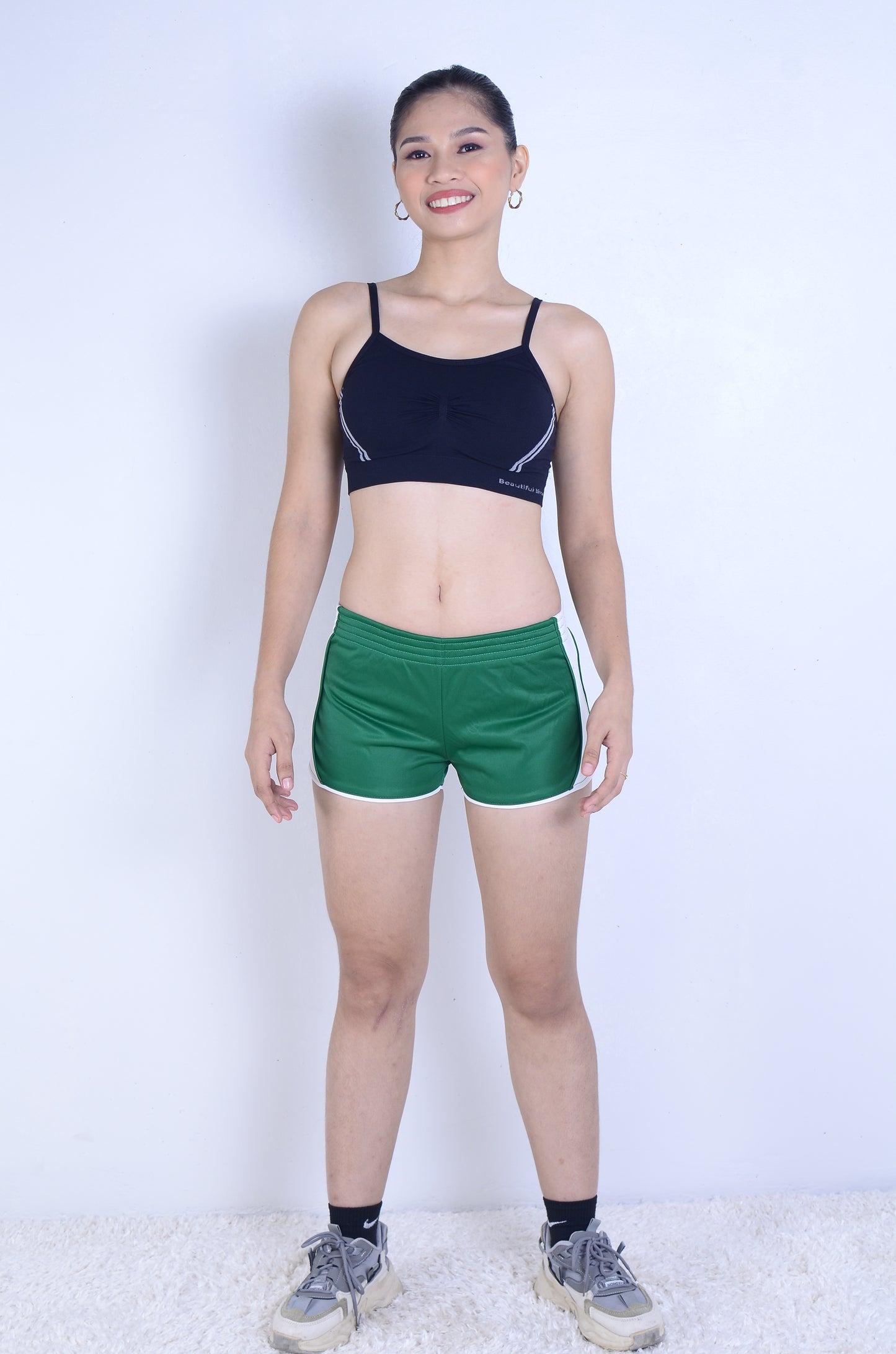 Kate Low-Rise Lined Shorts with Side Inserts