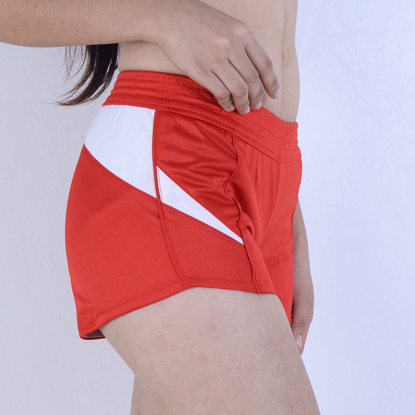 Scarlett Low-Rise Lined Shorts with Rear-Enhancing Side to Back Cutout Design