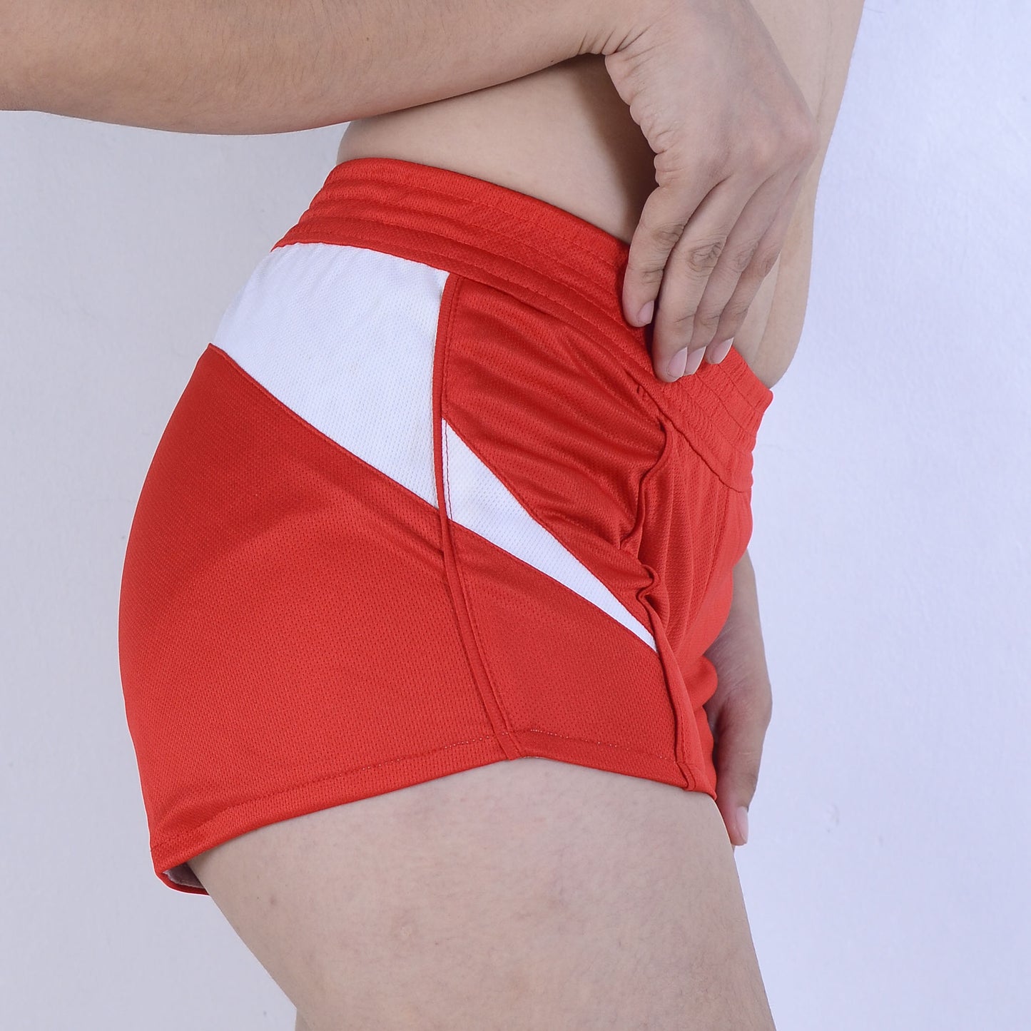 Scarlett Low-Rise Lined Shorts with Rear-Enhancing Side to Back Cutout Design